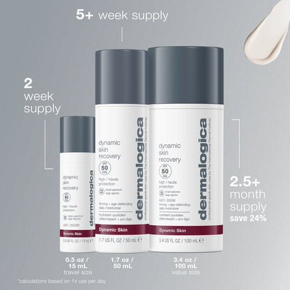 Dynamic Skin Recovery Spf50 Moisturiser