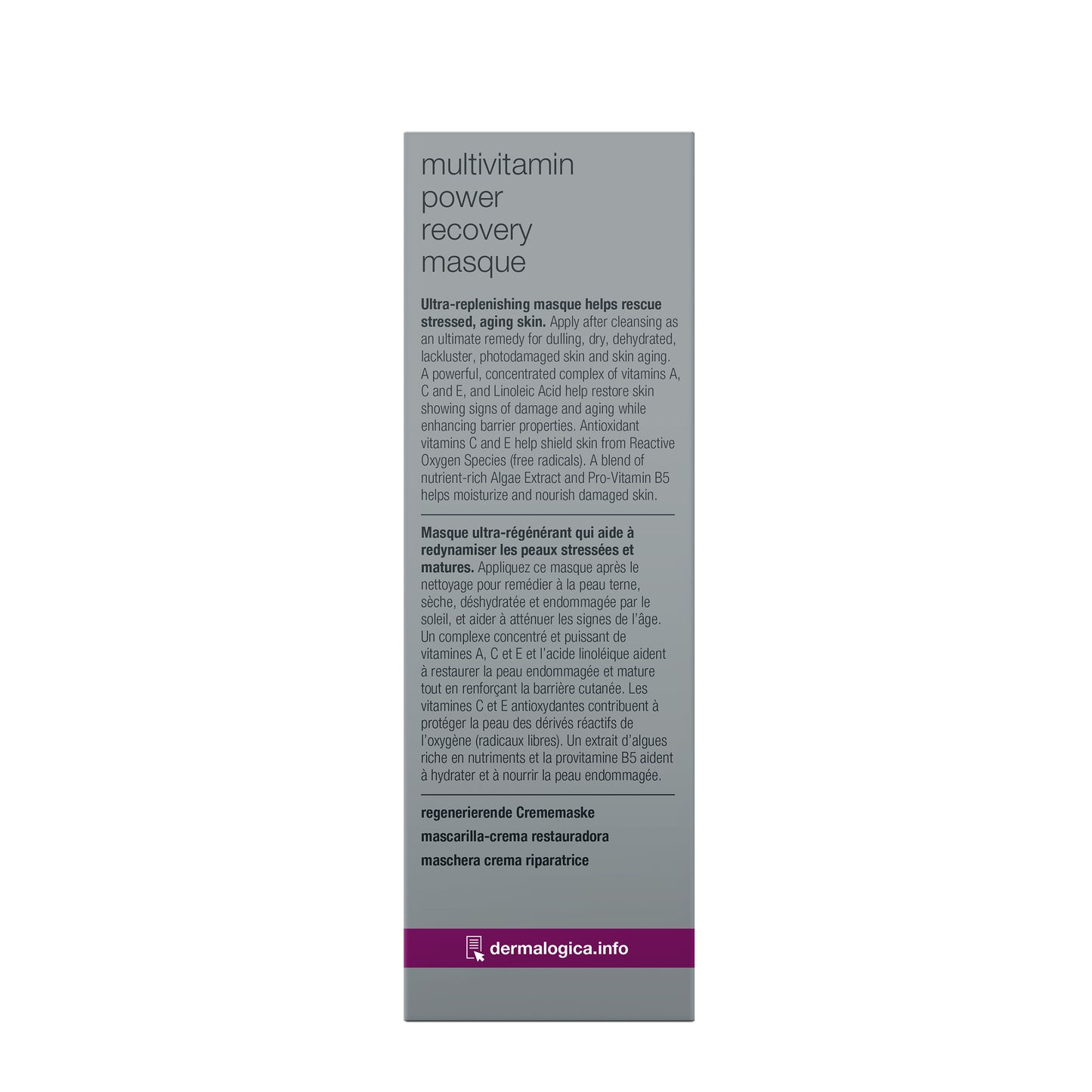 Multivitamin Power Recovery Masque