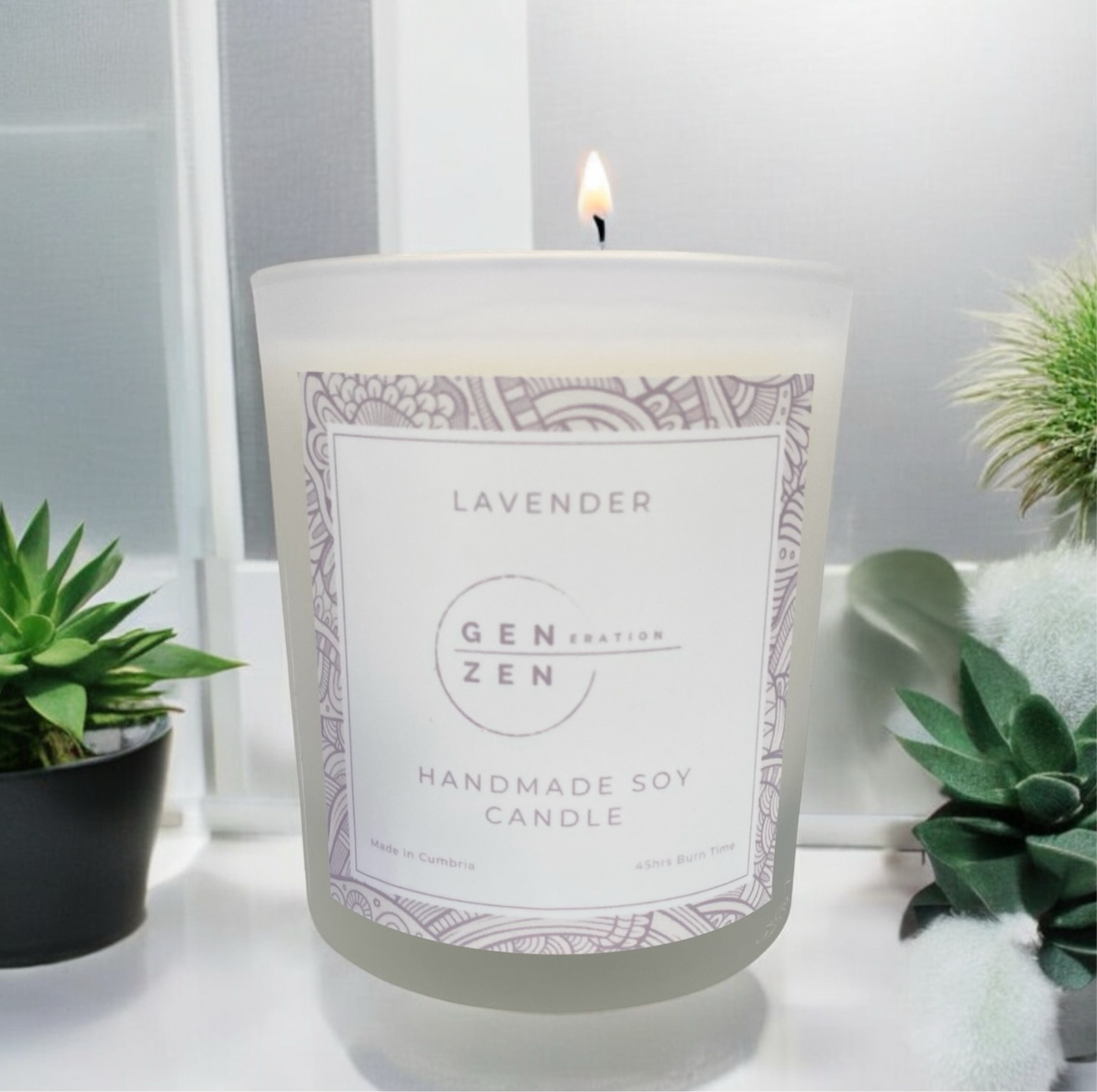 Candle Lavender